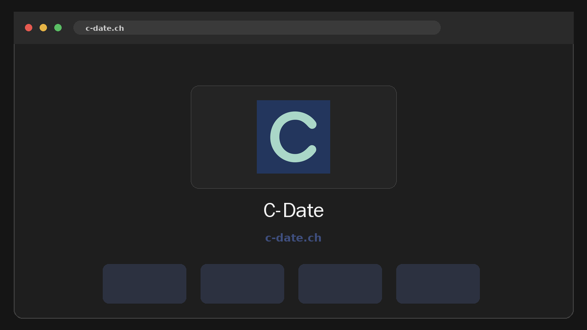 C-Date · Anteprima di