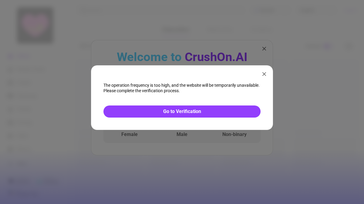 CrushOn AI · Anteprima di