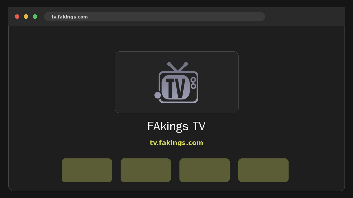FAkings TV · Anteprima di