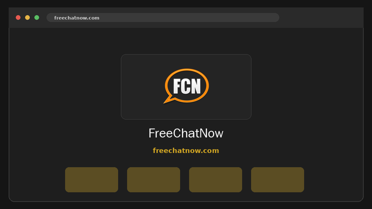 FreeChatNow · Anteprima di