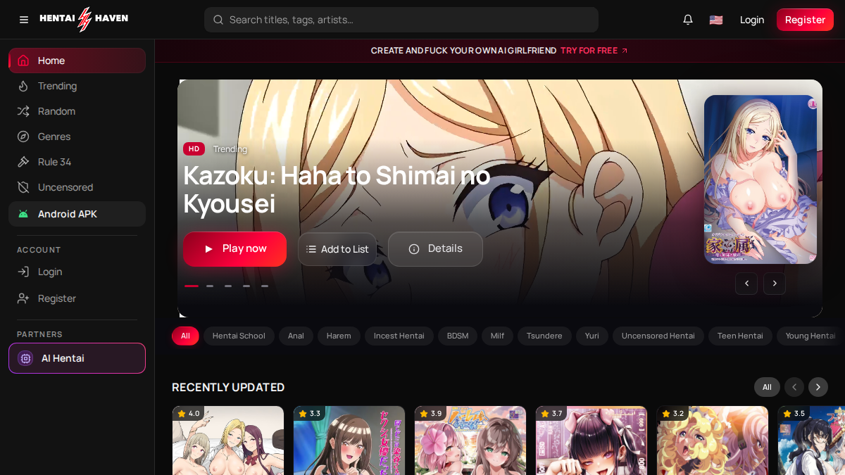 Hentai Haven · Anteprima di
