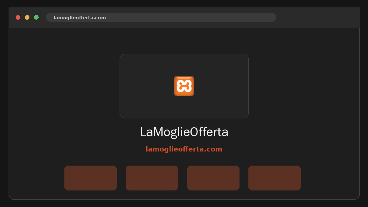 LaMoglieOfferta · Anteprima di