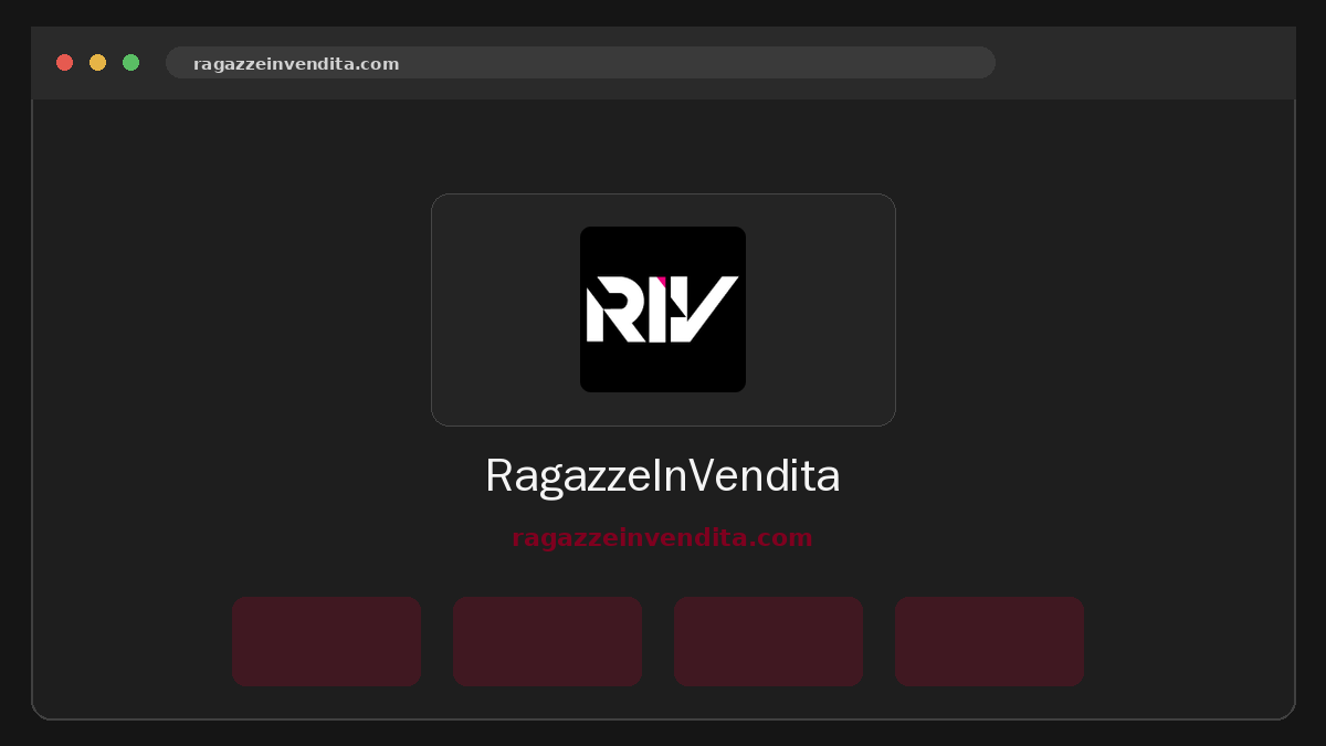 RagazzeInVendita · Anteprima di